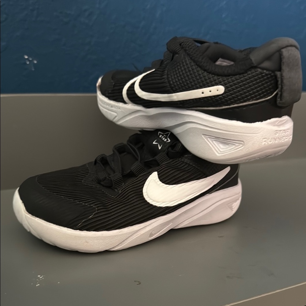 Nike Black and White Modern Sneakers